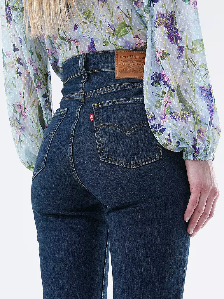LEVI'S® | Jeans coupe droite taille haute 724 | dunkelblau