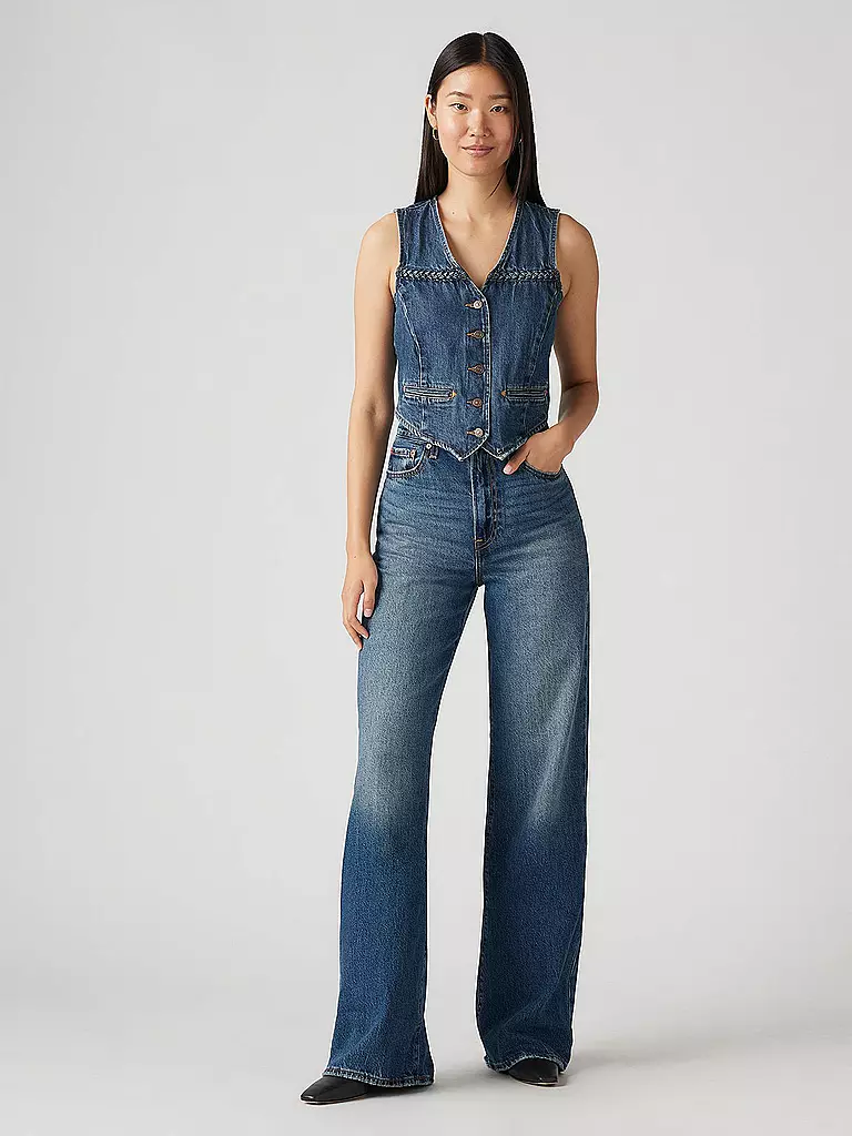 LEVI'S® | Jeans Jambe Large RIBCAGE | dunkelblau