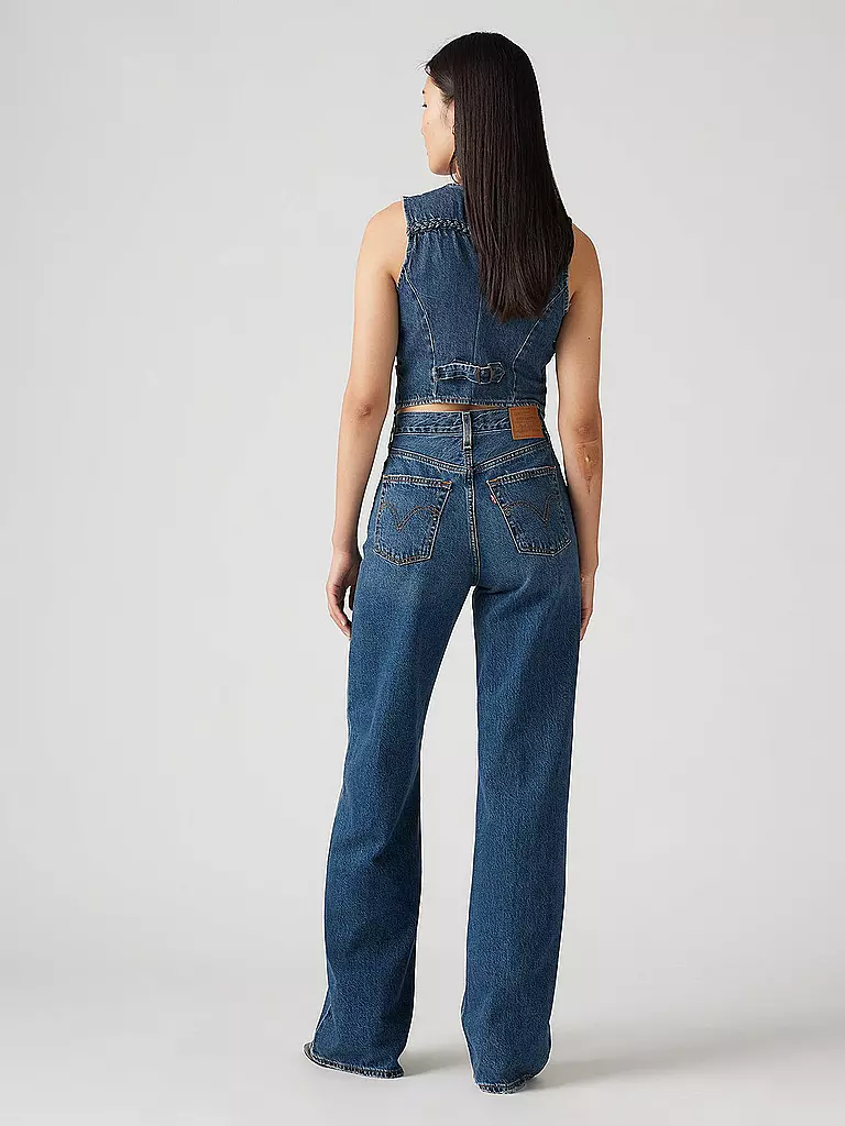 LEVI'S® | Jeans Jambe Large RIBCAGE | dunkelblau