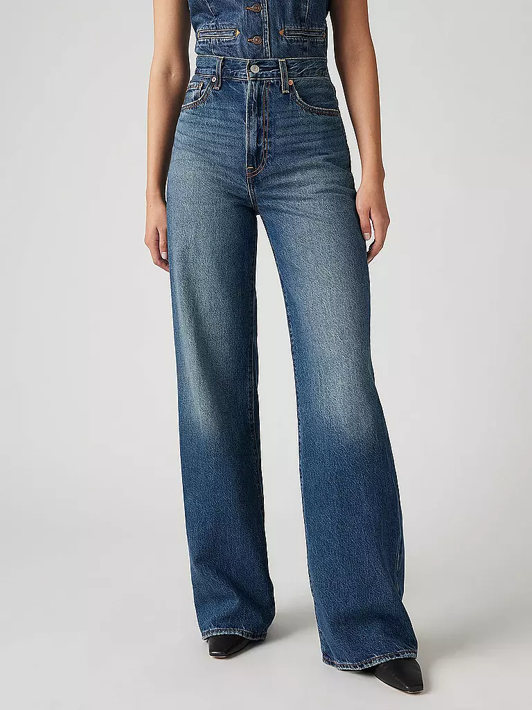 LEVI'S® | Jeans Jambe Large RIBCAGE | dunkelblau