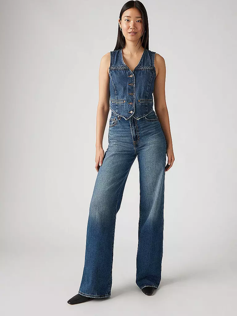 LEVI'S® | Jeans Jambe Large RIBCAGE | dunkelblau