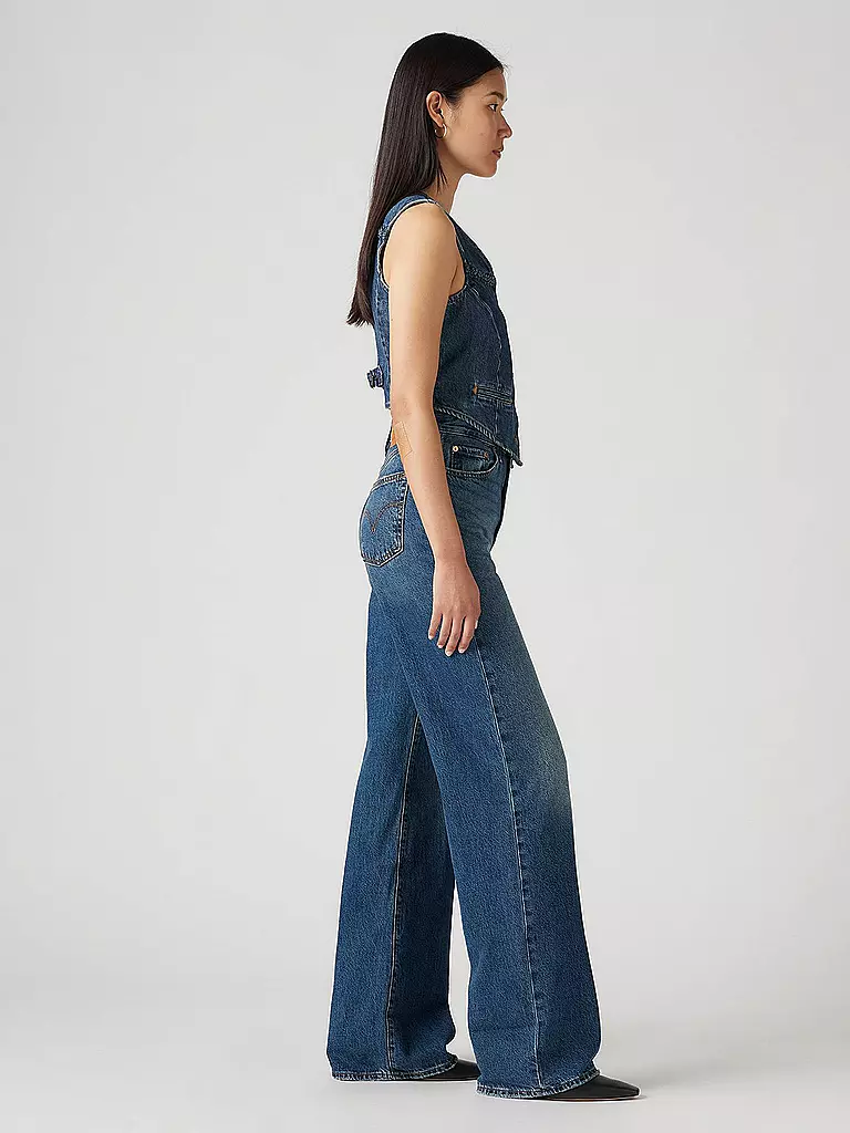LEVI'S® | Jeans Jambe Large RIBCAGE | dunkelblau