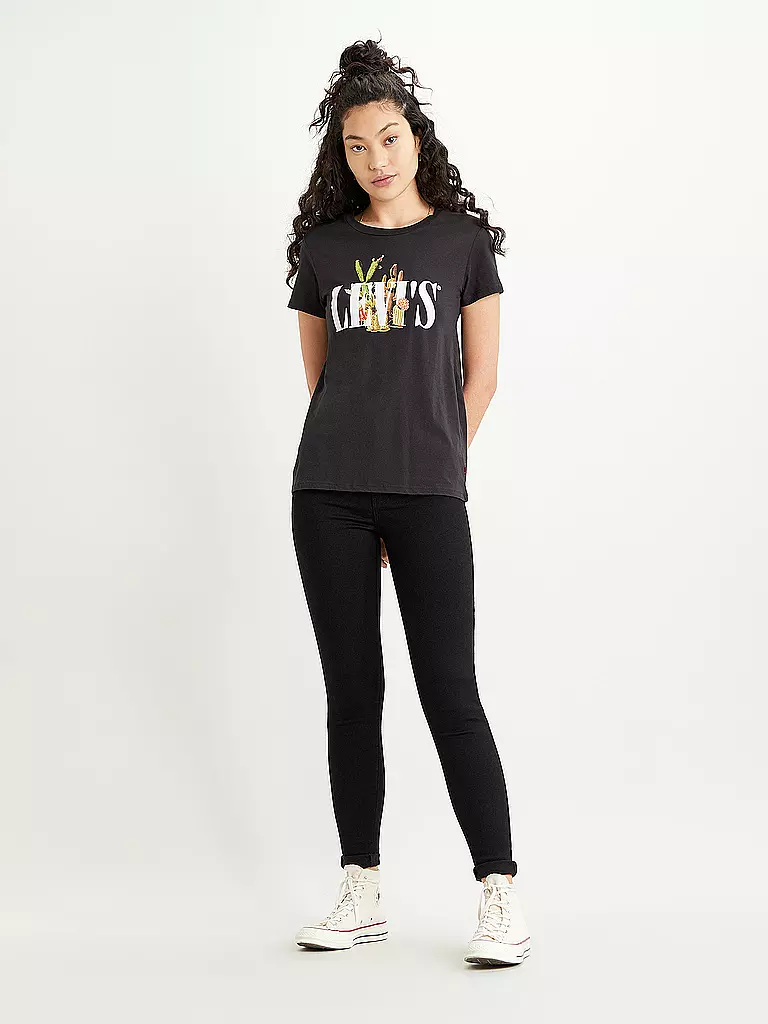 LEVI'S® | Jeans MILE taille haute super skinny | Noir