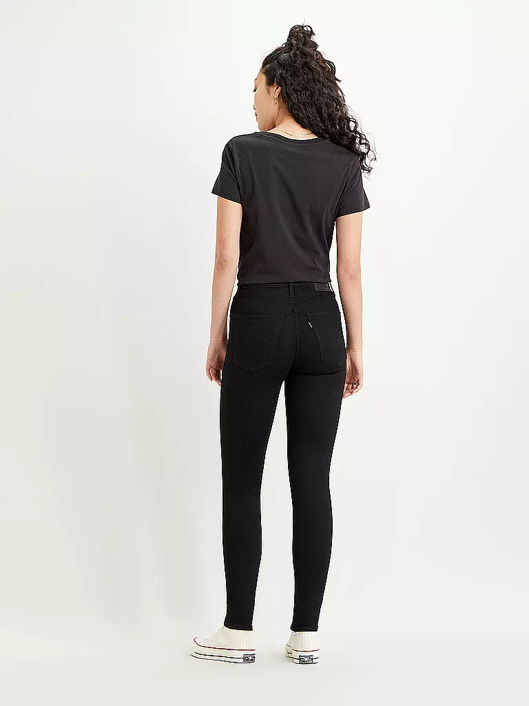 LEVI'S® | Jeans MILE taille haute super skinny | Noir