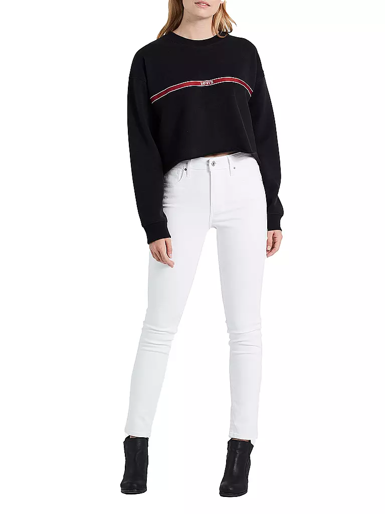 LEVI'S® | Jeans Skinny Fit 721 Taille Haute | weiss