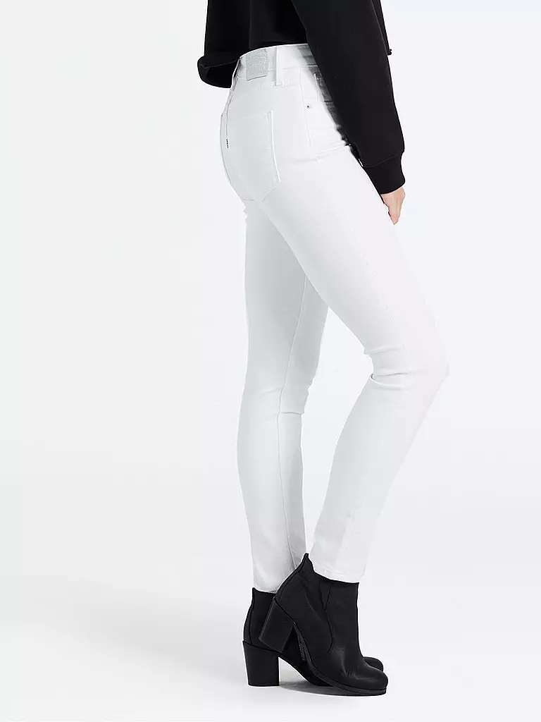 LEVI'S® | Jeans Skinny Fit 721 Taille Haute | weiss
