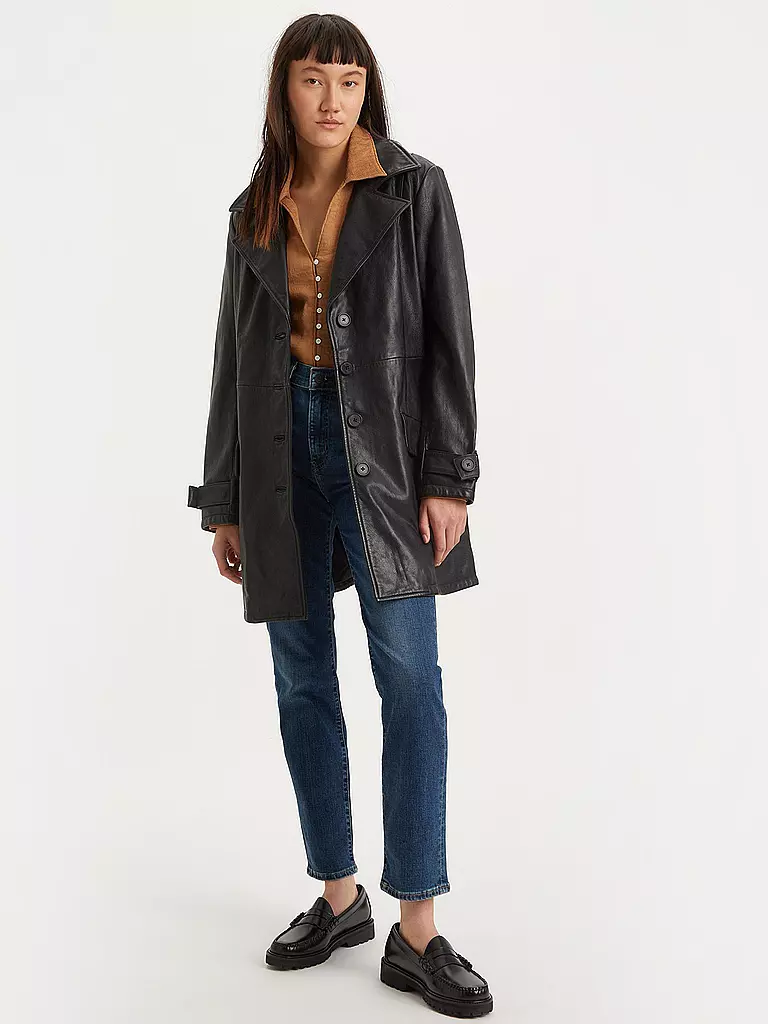 LEVI'S® | Jeans taille haute coupe droite 724 | dunkelblau