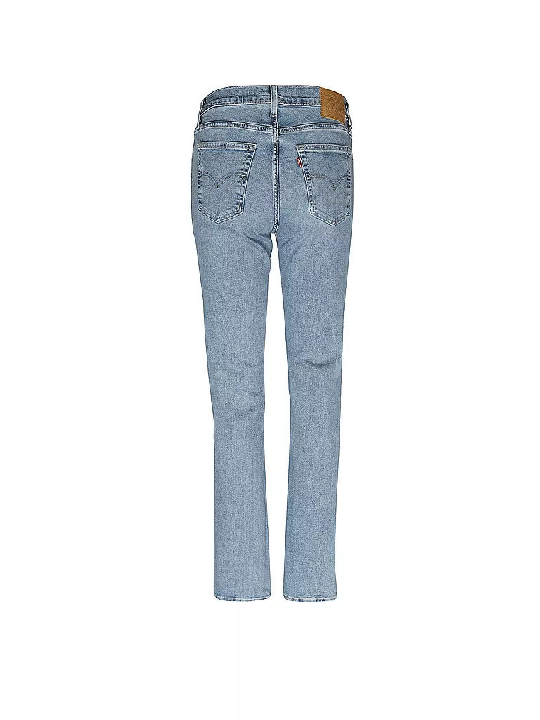 LEVI'S® | Jeans taille haute coupe droite 724 | Bleu clair
