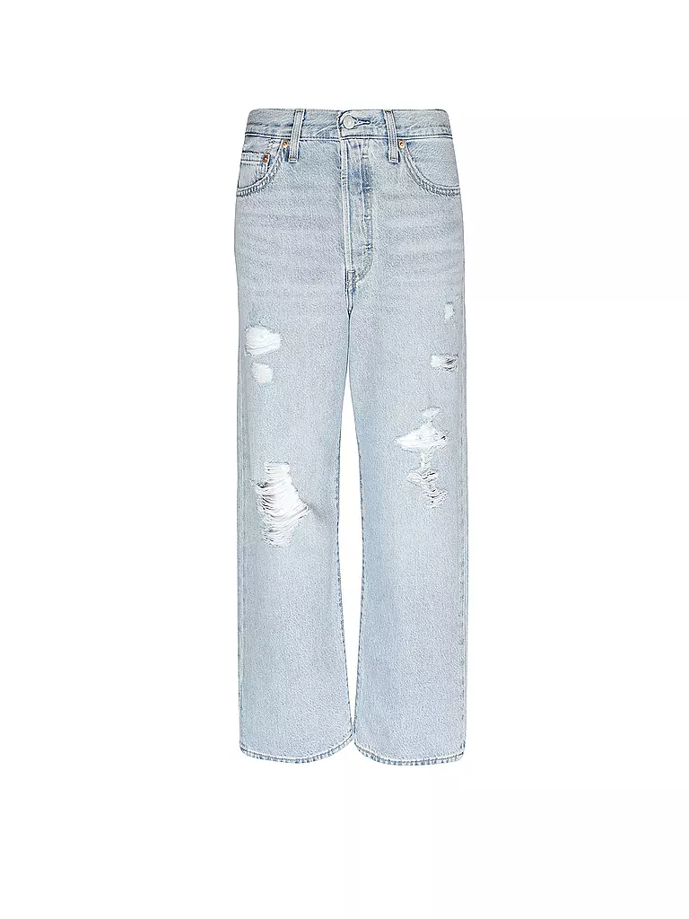 LEVI'S® | Jeans taille haute coupe droite 7/8 RIBCAGE STRAIGHT | hellblau