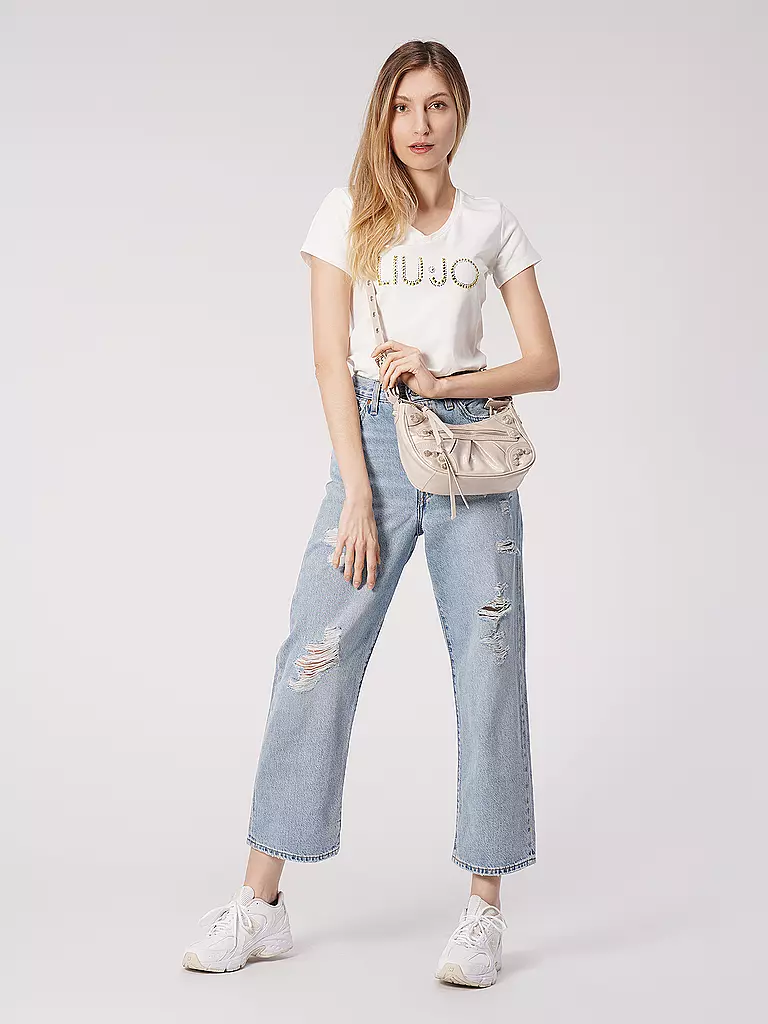 LEVI'S® | Jeans taille haute coupe droite 7/8 RIBCAGE STRAIGHT | hellblau