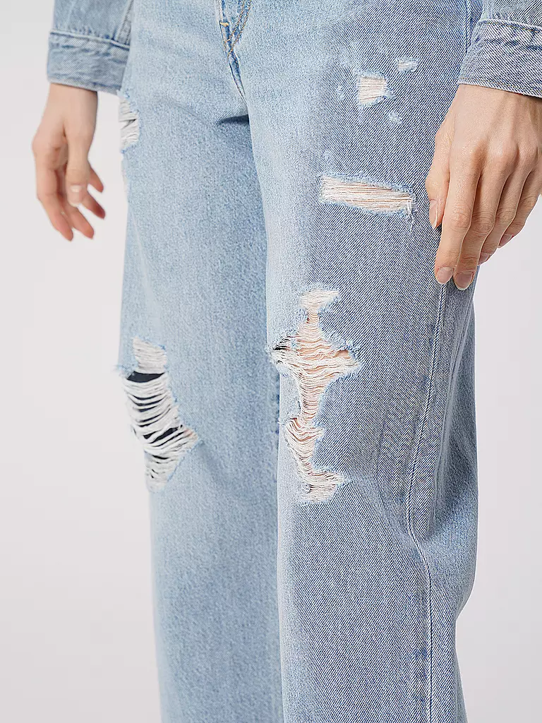 LEVI'S® | Jeans taille haute coupe droite 7/8 RIBCAGE STRAIGHT | 