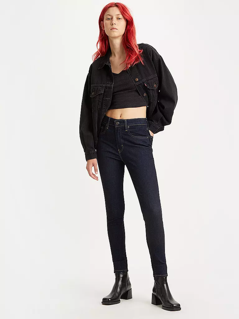 LEVI'S® | Jeans taille haute coupe skinny 721 | dunkelblau