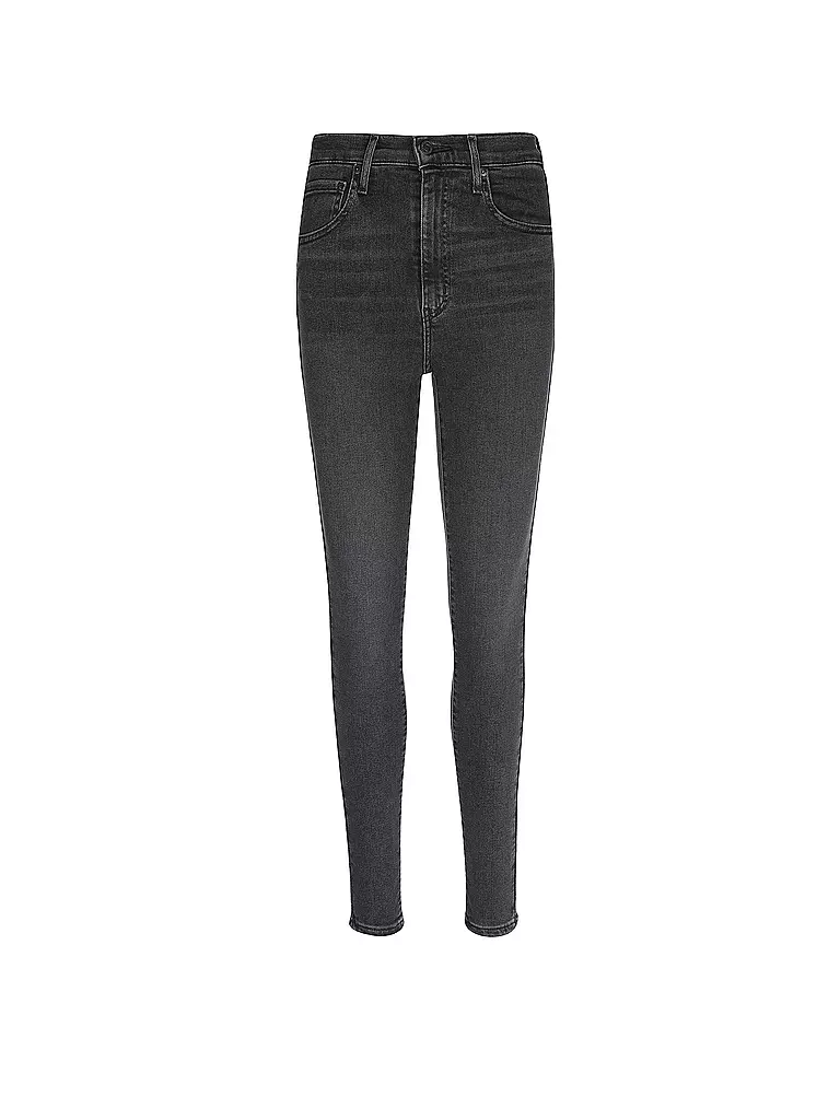LEVI'S® | Jeans taille haute super skinny fit MILE | schwarz