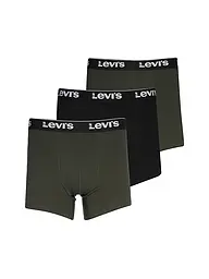 LEVI'S® | Lot de 3 boxers marine combo | Olive