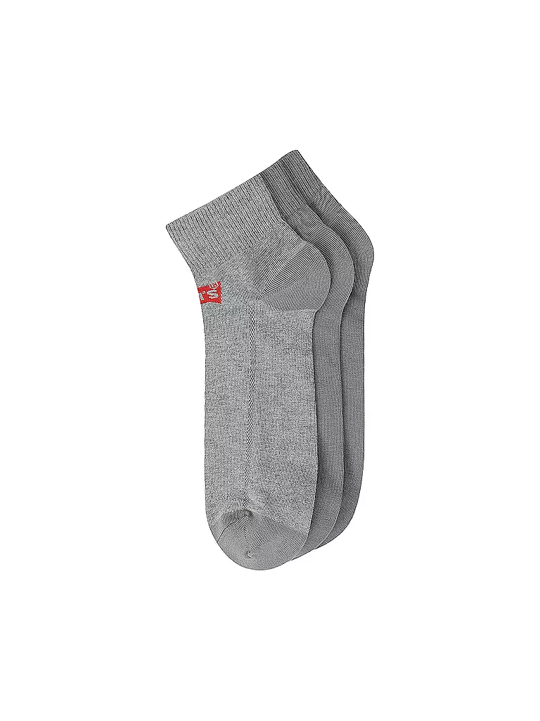 LEVI'S® | Socken 3er Pkg middle grey melange | Gris clair