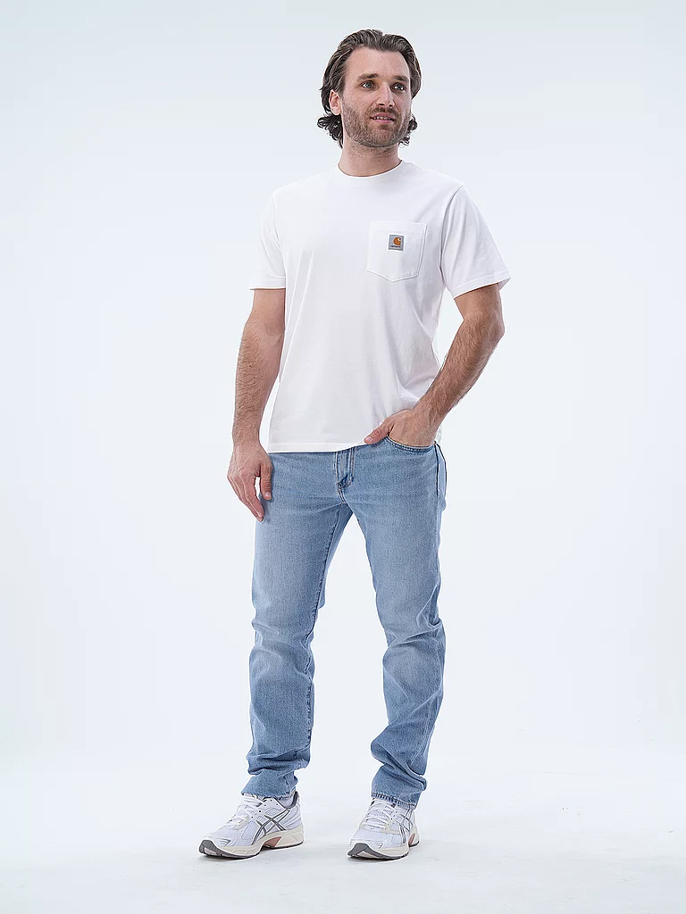 Levis 502 Regular Tapered Jeans Light Blue 33/L32 6