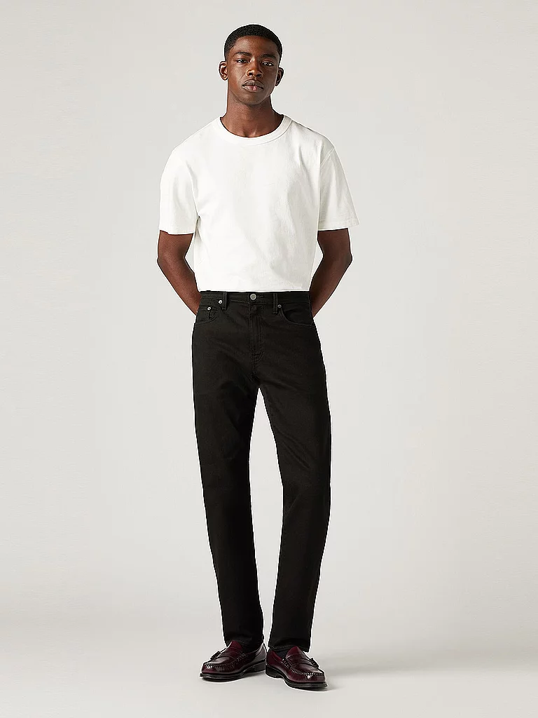 Levis 502 Tapered Jeans Black 29/L32 8