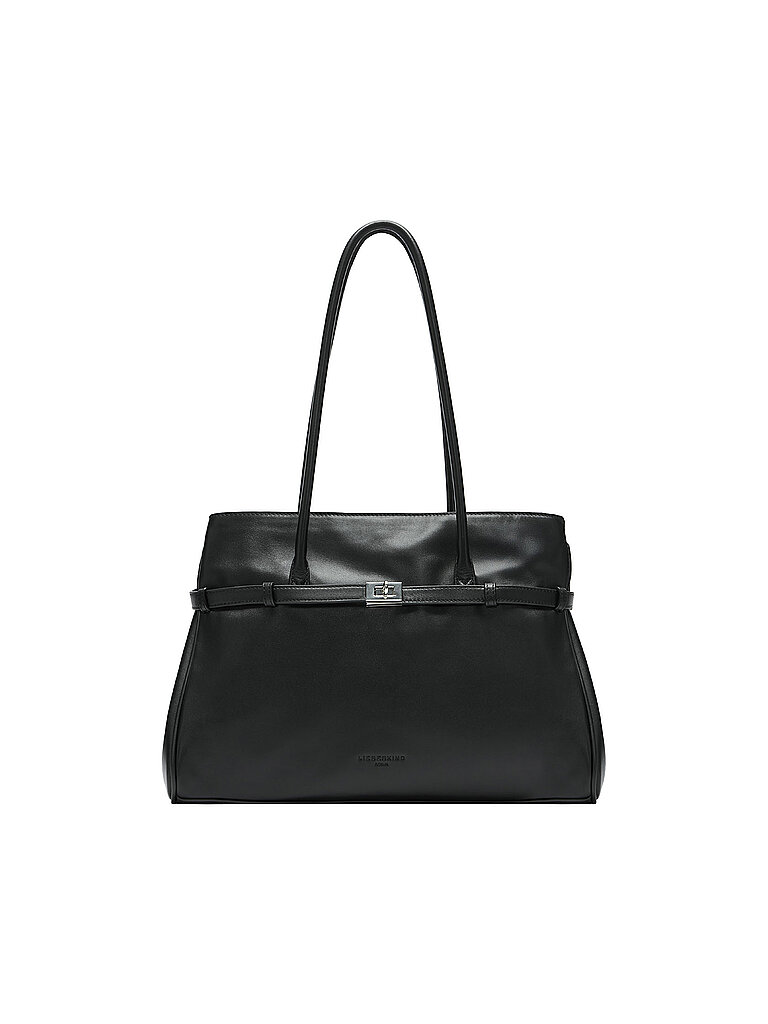 LIEBESKIND BERLIN Sac en cuir - Sac à main NORI Large noir