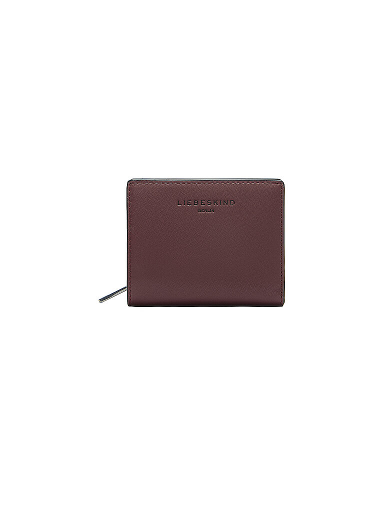 Portefeuille THEA rouge foncé