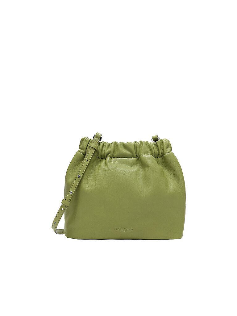 Sac en cuir - Hobo Bag CLOUD II Small vert