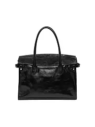 LIEBESKIND BERLIN | Ledertasche - Henkeltasche GLORIA SATCHEL Large | Noir