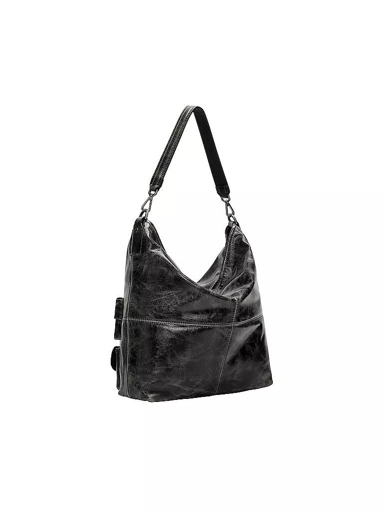 LIEBESKIND BERLIN | Ledertasche - Hobo ARCHIVE LK 204 Medium | Noir
