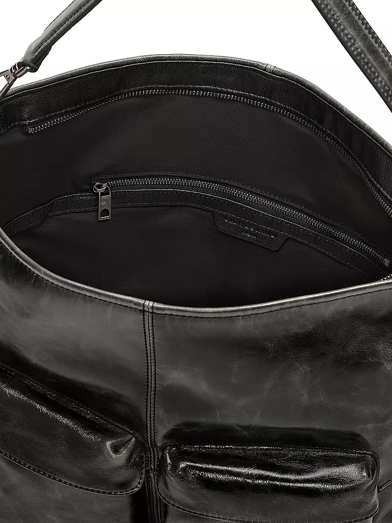 LIEBESKIND BERLIN | Ledertasche - Hobo ARCHIVE LK 204 Medium | Noir