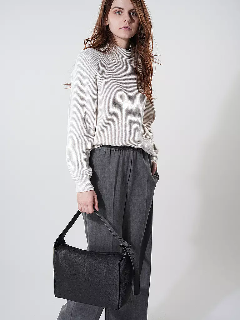 LIEBESKIND BERLIN | Ledertasche - Hobo Bag LOU Medium | Noir