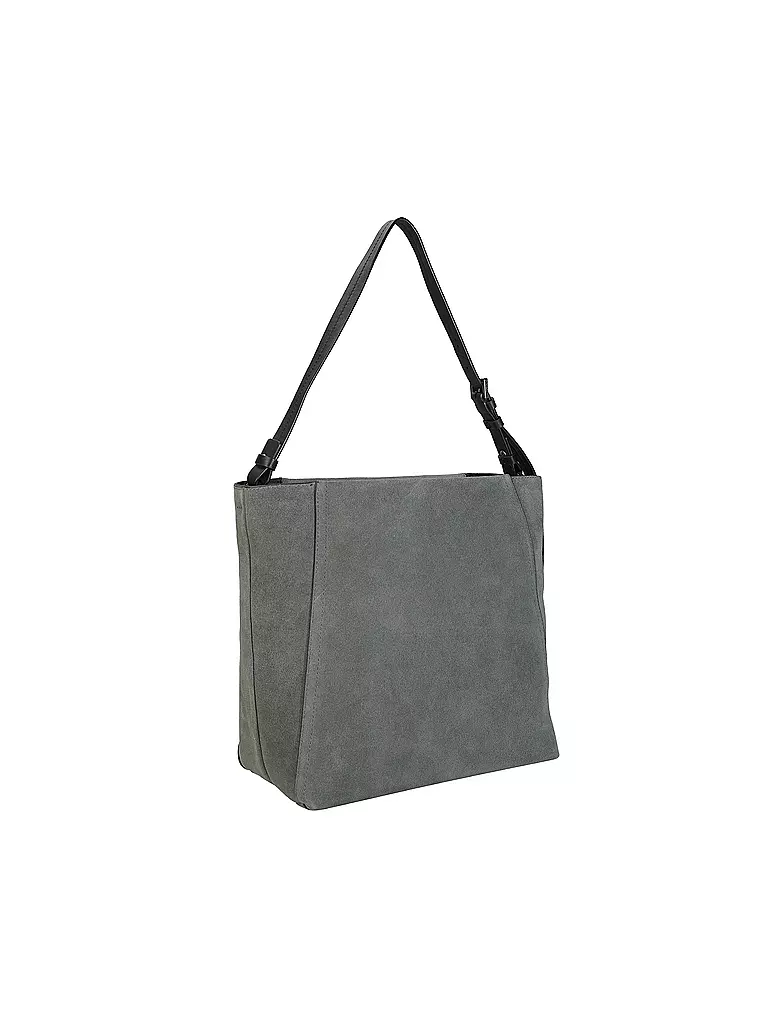 LIEBESKIND BERLIN | Ledertasche - Hobo CHUDY Medium  | Vert foncé