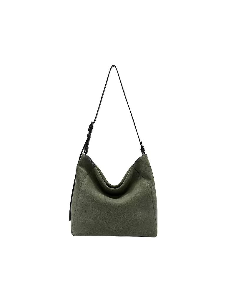 LIEBESKIND BERLIN | Ledertasche - Hobo CHUDY Medium  | Vert foncé