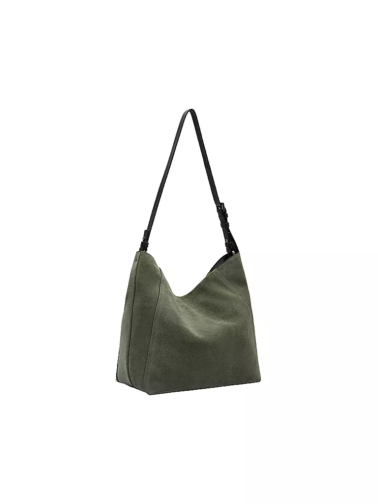 LIEBESKIND BERLIN | Ledertasche - Hobo CHUDY Medium  | Vert foncé
