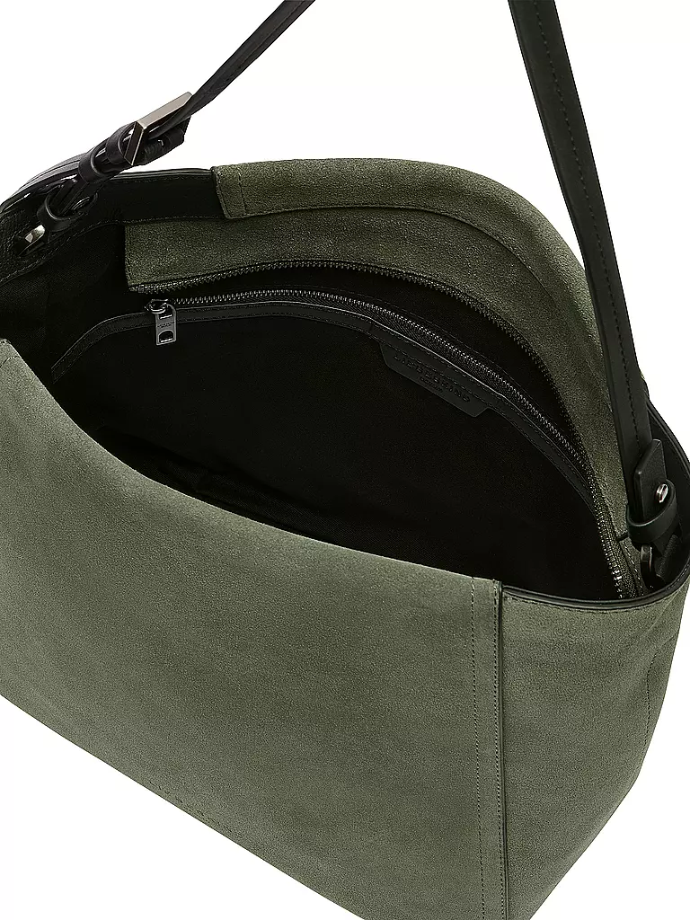 LIEBESKIND BERLIN | Ledertasche - Hobo CHUDY Medium  | Vert foncé