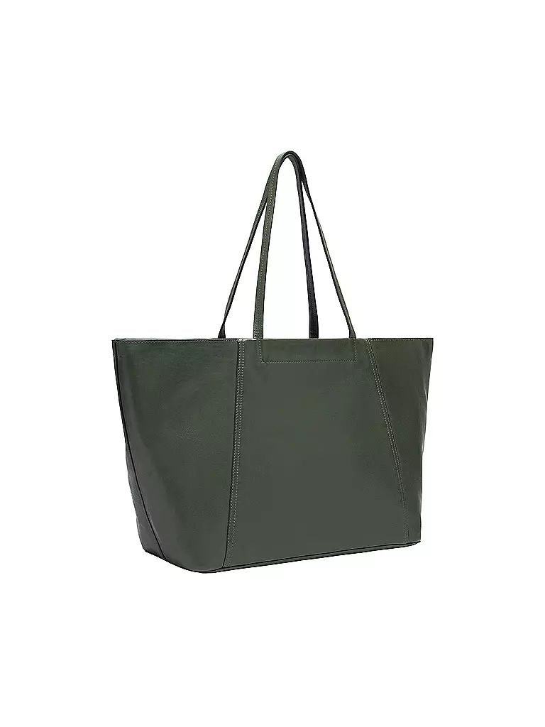 LIEBESKIND BERLIN | Ledertasche - Shopper CHUDY Large | Vert foncé