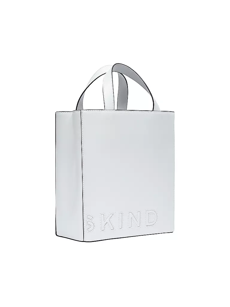 LIEBESKIND BERLIN | Ledertasche - Tote Bag PAPER BAG  Small | Blanc