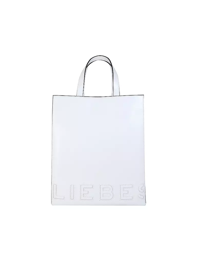 LIEBESKIND BERLIN | Ledertasche - Tote Bag PAPER BAG Medium | Blanc