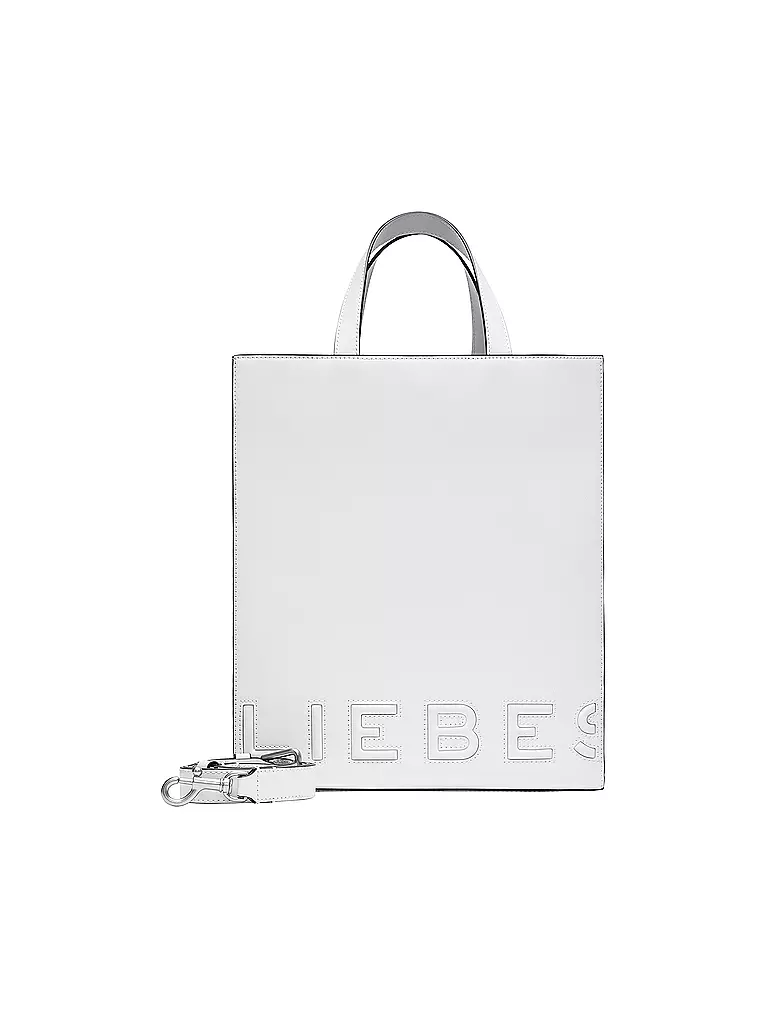 LIEBESKIND BERLIN | Ledertasche - Tote Bag PAPER BAG Medium | Blanc