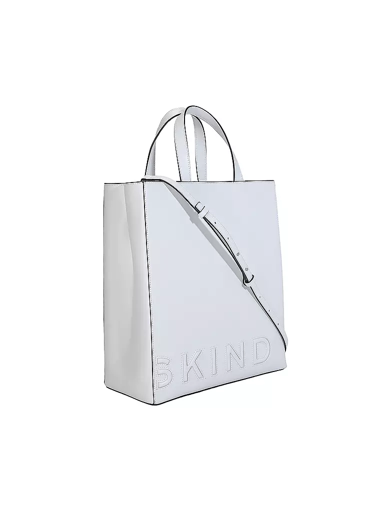 LIEBESKIND BERLIN | Ledertasche - Tote Bag PAPER BAG Medium | Blanc