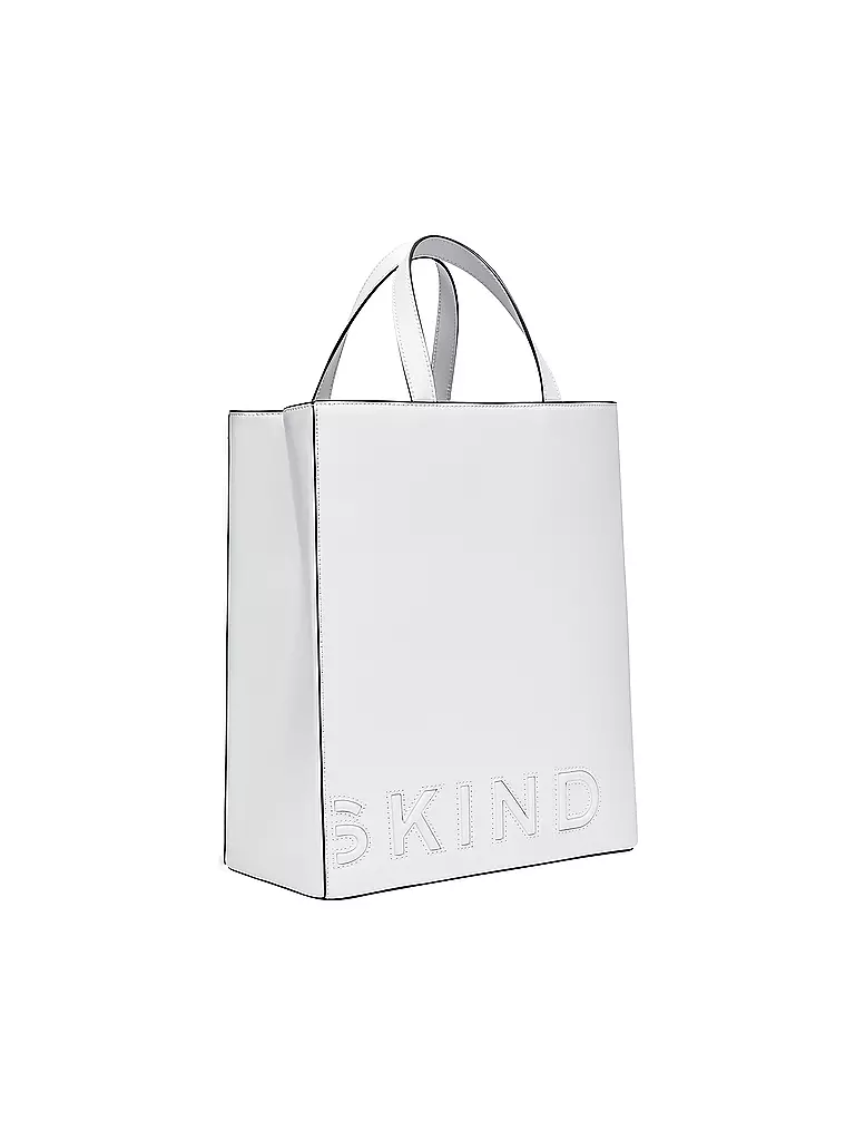 LIEBESKIND BERLIN | Ledertasche - Tote Bag PAPER BAG Medium | Blanc