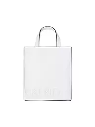 LIEBESKIND BERLIN | Ledertasche - Tote Bag PAPER BAG Small | Blanc