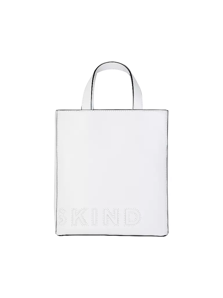 LIEBESKIND BERLIN | Ledertasche - Tote Bag PAPER BAG Small | Blanc