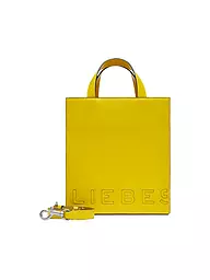LIEBESKIND BERLIN | Ledertasche - Tote Bag Small | Jaune