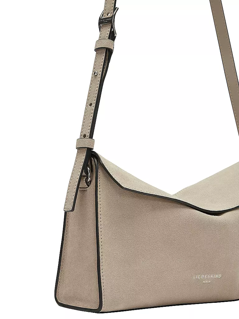LIEBESKIND BERLIN | Ledertasche - Umhängetasche LORA Small | Gris