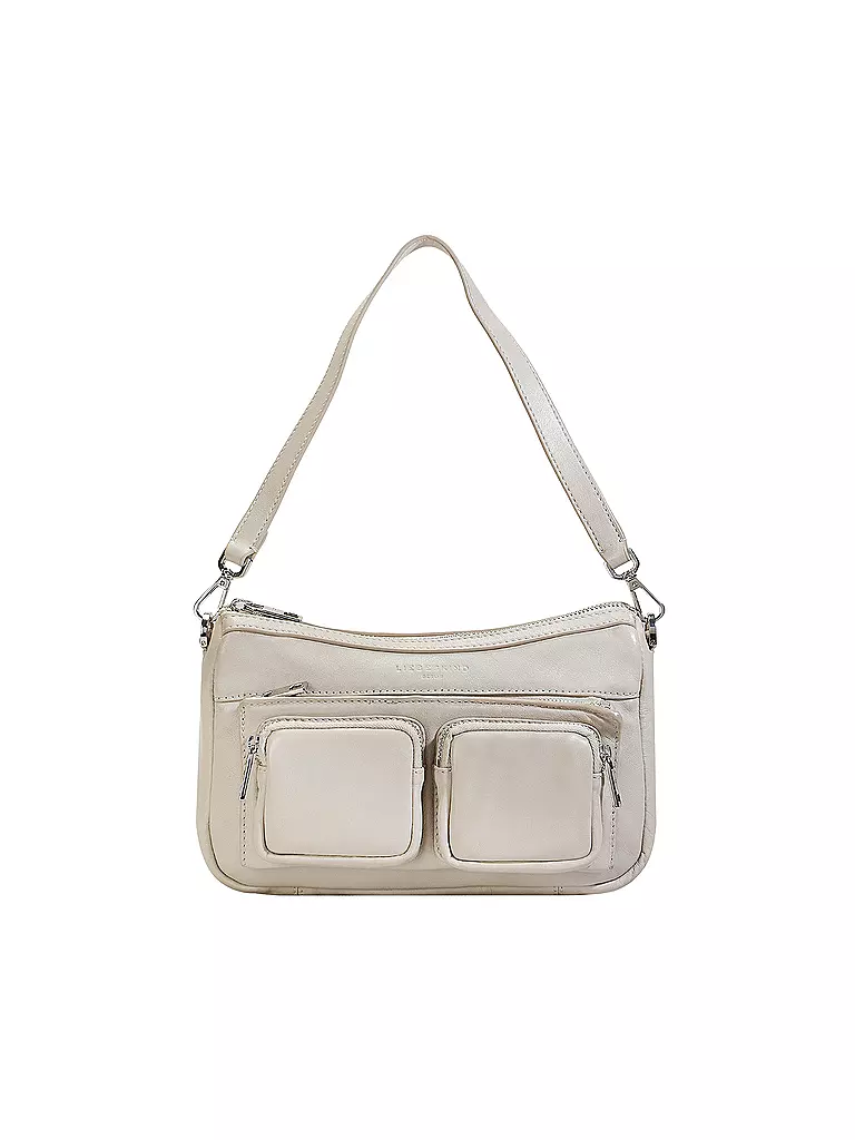 LIEBESKIND BERLIN | Sac en cuir - Hobo Bag MAIA Small | Crème