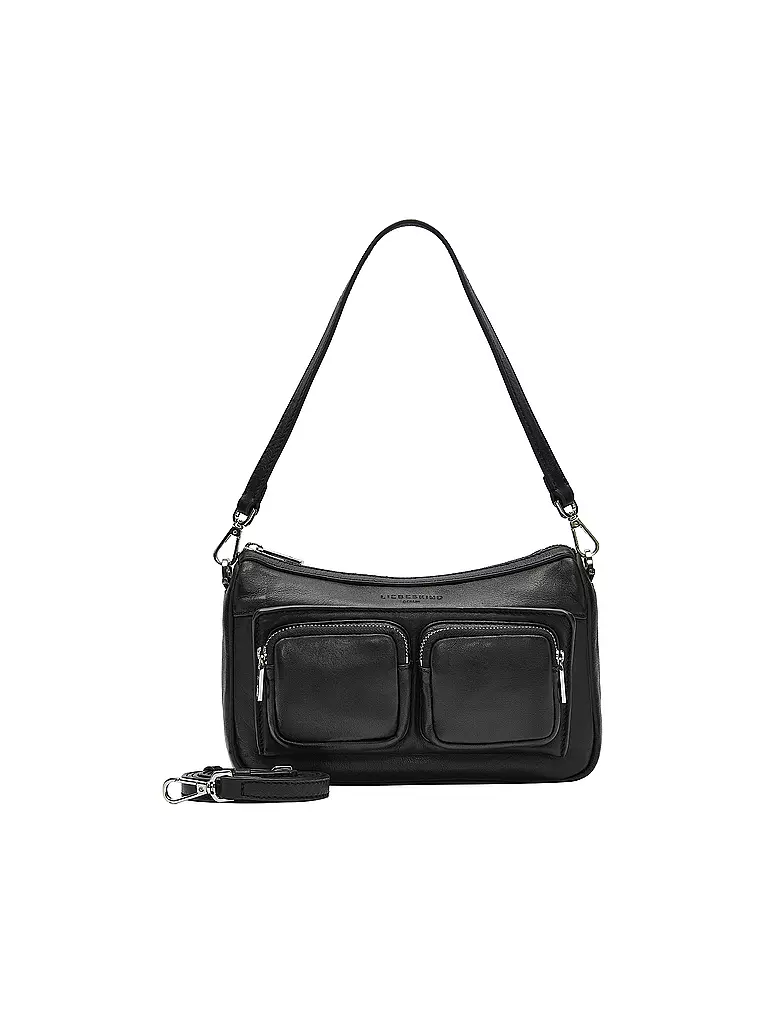 LIEBESKIND BERLIN | Sac en cuir - Hobo Bag MAIA Small | Noir