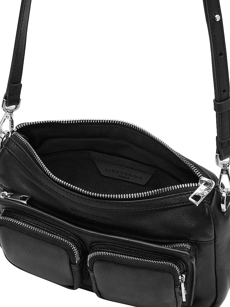 LIEBESKIND BERLIN | Sac en cuir - Hobo Bag MAIA Small | Noir