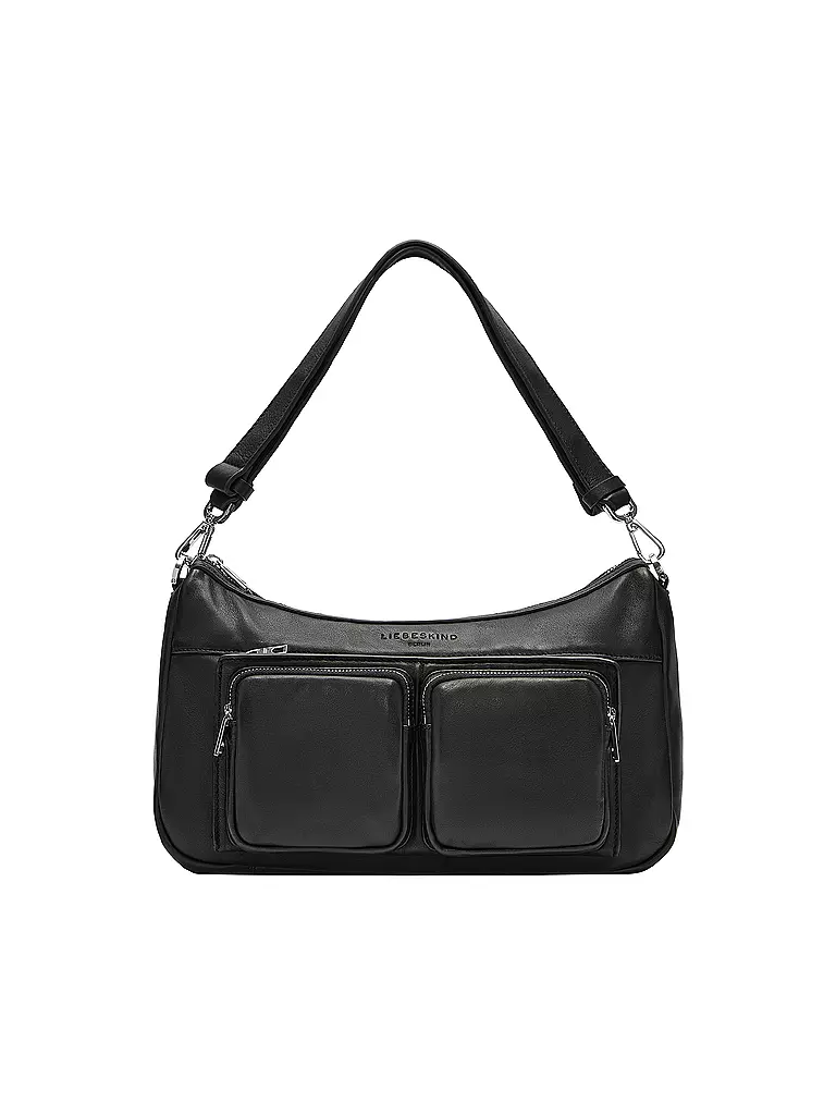 LIEBESKIND BERLIN | Sac en cuir - Hobo Bag MAIA Small | Noir