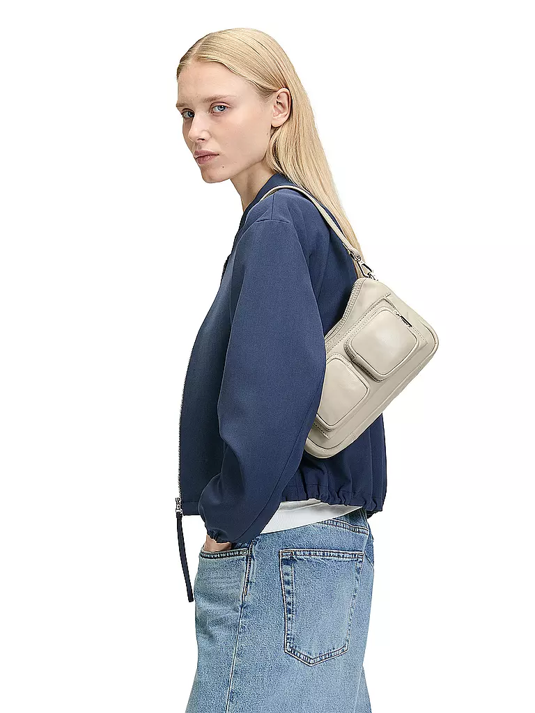 LIEBESKIND BERLIN | Sac en cuir - Hobo Bag MAIA Small | Crème