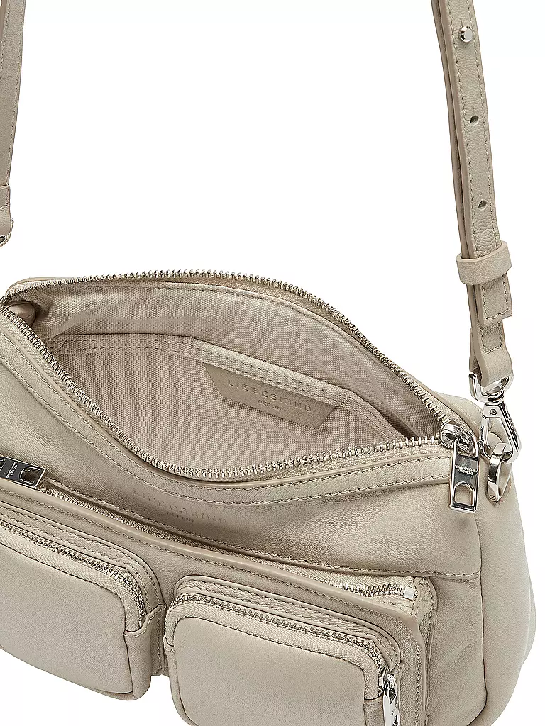 LIEBESKIND BERLIN | Sac en cuir - Hobo Bag MAIA Small | Crème