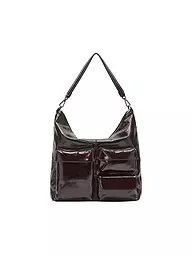 LIEBESKIND BERLIN | Sac en cuir - Hobo Bag Medium | Rouge foncé