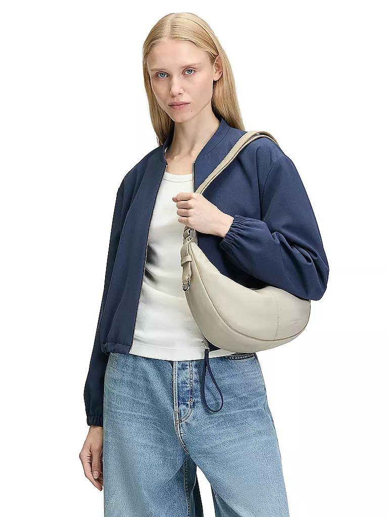 LIEBESKIND BERLIN | Sac en cuir - Hobo Bag MOON Small | Beige